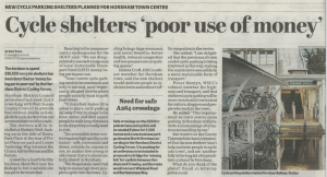 Cycle shelters "poor use of money"