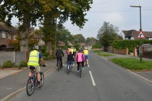 Starting out on the ride